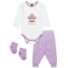 Set Paul Frank babygrow, leggings and socks (3-12 months)