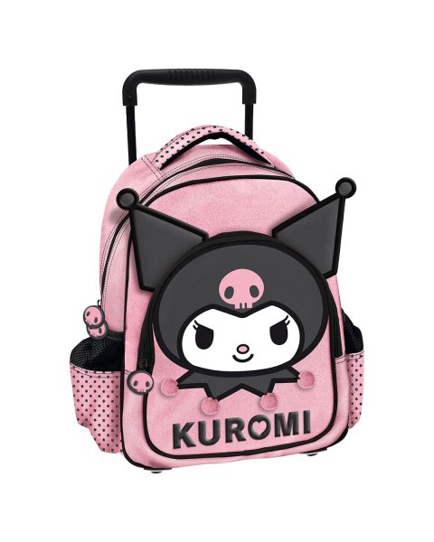Trolley backpack kindergarten Santoro Kuromi Face