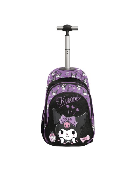 Trolley backpack Kuromi Sketch