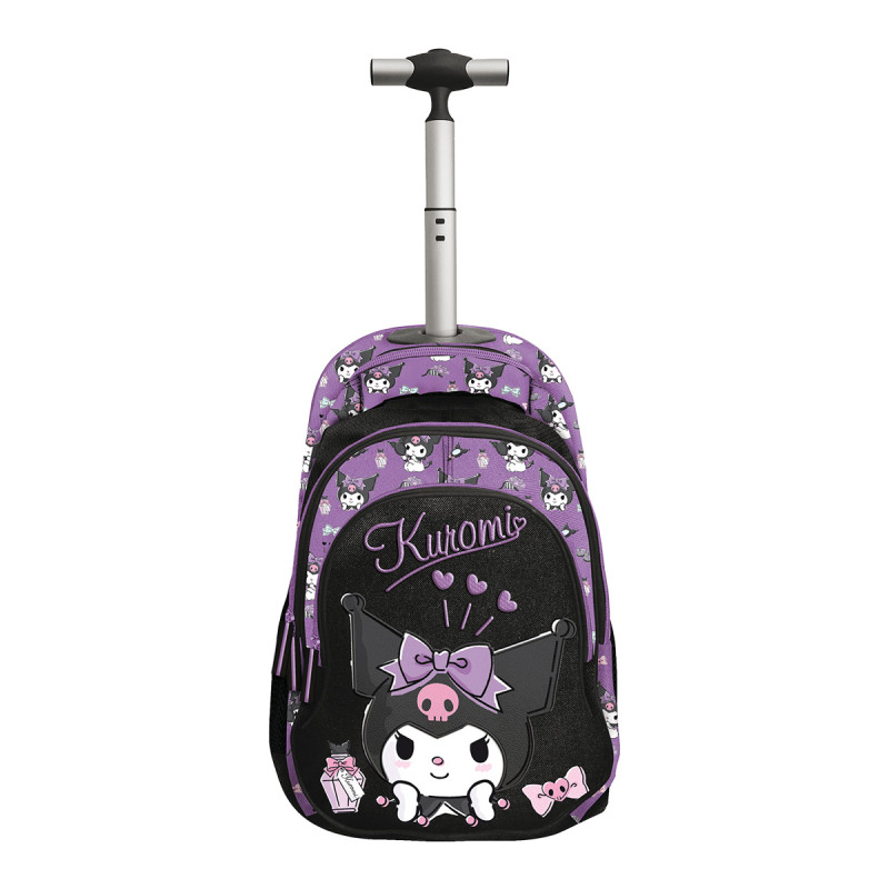 Trolley backpack Kuromi Sketch