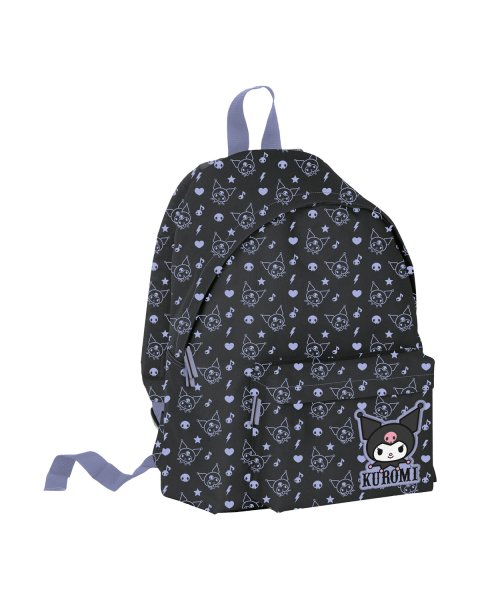 Backpack Kuromi Black Pattern