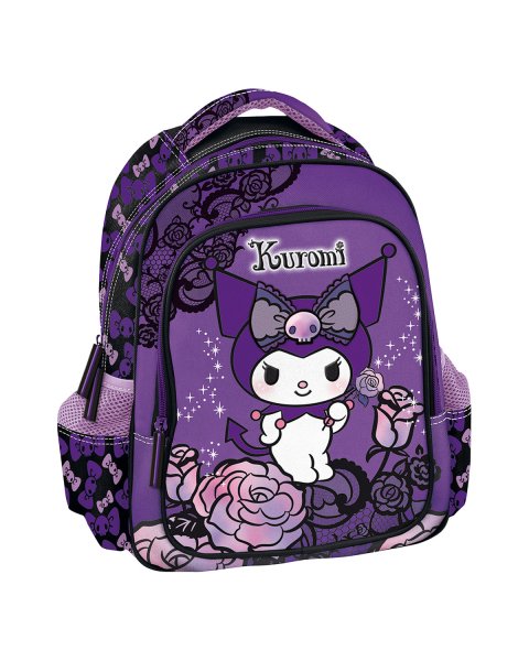 Σακίδιο πλάτης νηπιαγωγείου Kuromi Purple Laces