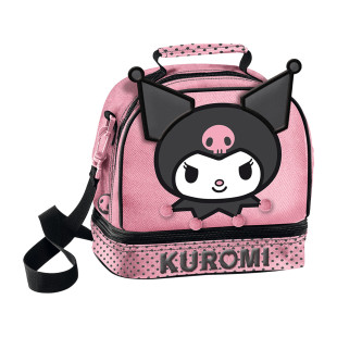 Τσάντα φαγητού ισοθερμική Kuromi Face