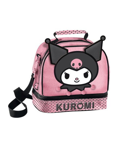 Τσάντα φαγητού ισοθερμική Kuromi Face