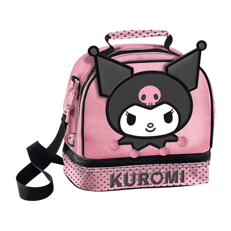 Τσάντα φαγητού ισοθερμική Kuromi Face