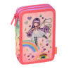 Pencil case Santoro Little Dancer with double zipper and slots