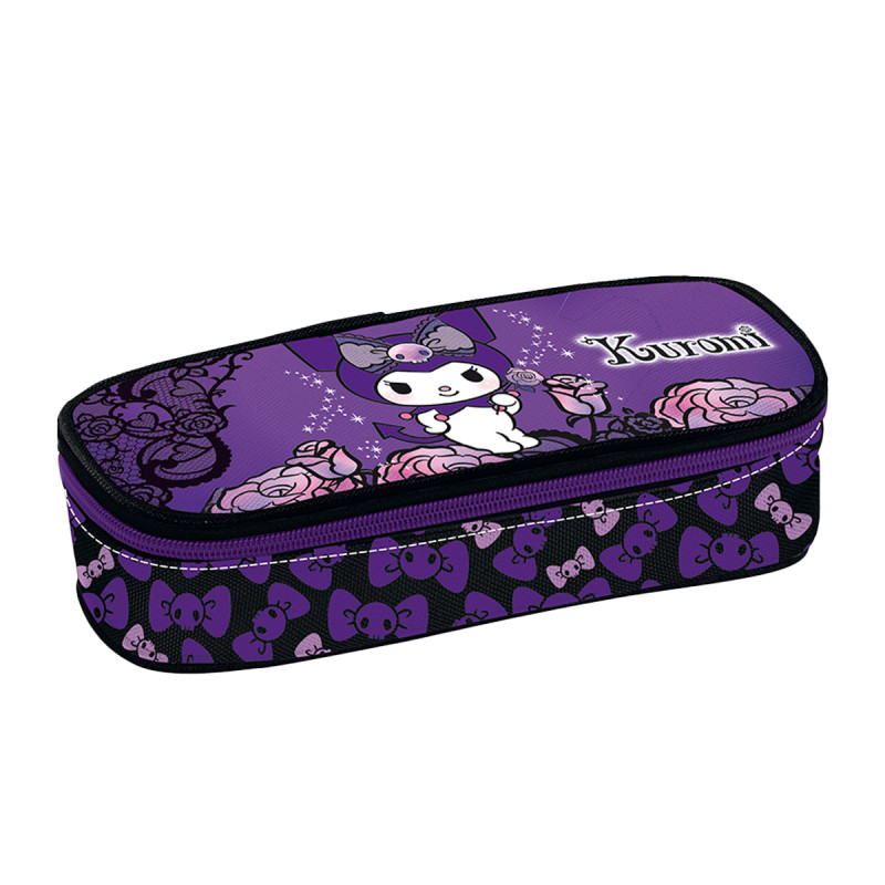 Pencil case Kuromi Purple Laces