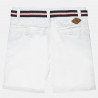 Cotton chino shorts with belt (12 months-5 years)