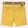 Cotton chino shorts with belt (12 months-5 years)