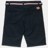 Cotton chino shorts with belt (6-16 years)