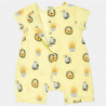Babygrow with jungle animal pattern (1-9 months)