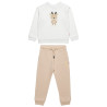 Tracksuit cotton fleece blend Five Star with glitter details (12 months-5 years)
