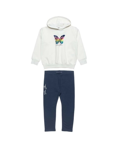 Tracksuit cotton fleece blend Five Star with shiny print (18 months-5 years)