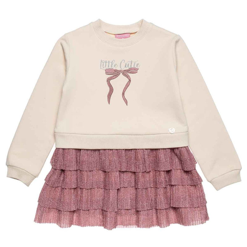 Dress with glitter skirt (12 months-5 years)
