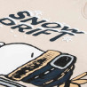 Σετ φόρμας φούτερ Snoopy με ανάγλυφα στοιχεία (12 μηνών-8 ετών)