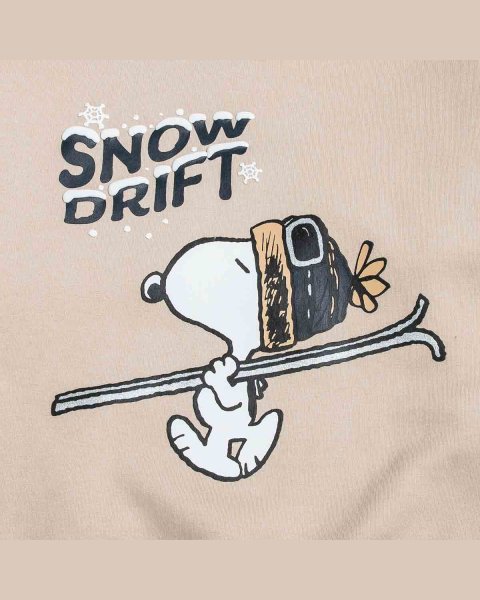 Σετ φόρμας φούτερ Snoopy με ανάγλυφα στοιχεία (12 μηνών-8 ετών)