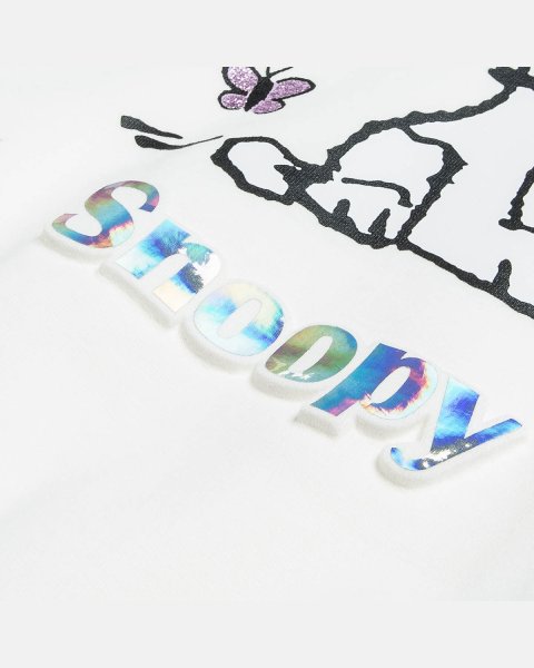 Set cotton fleece blend Snoopy with glitter details (12 months-8 years)