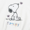 Σετ φούτερ Snoopy με glitter στοιχεία (12 μηνών-8 ετών)