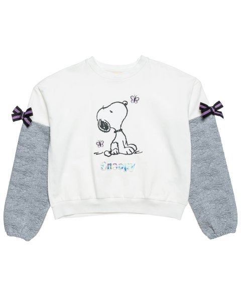 Set cotton fleece blend Snoopy with glitter details (12 months-8 years)