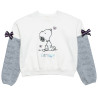 Set cotton fleece blend Snoopy with glitter details (12 months-8 years)