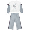 Set cotton fleece blend Snoopy with glitter details (12 months-8 years)