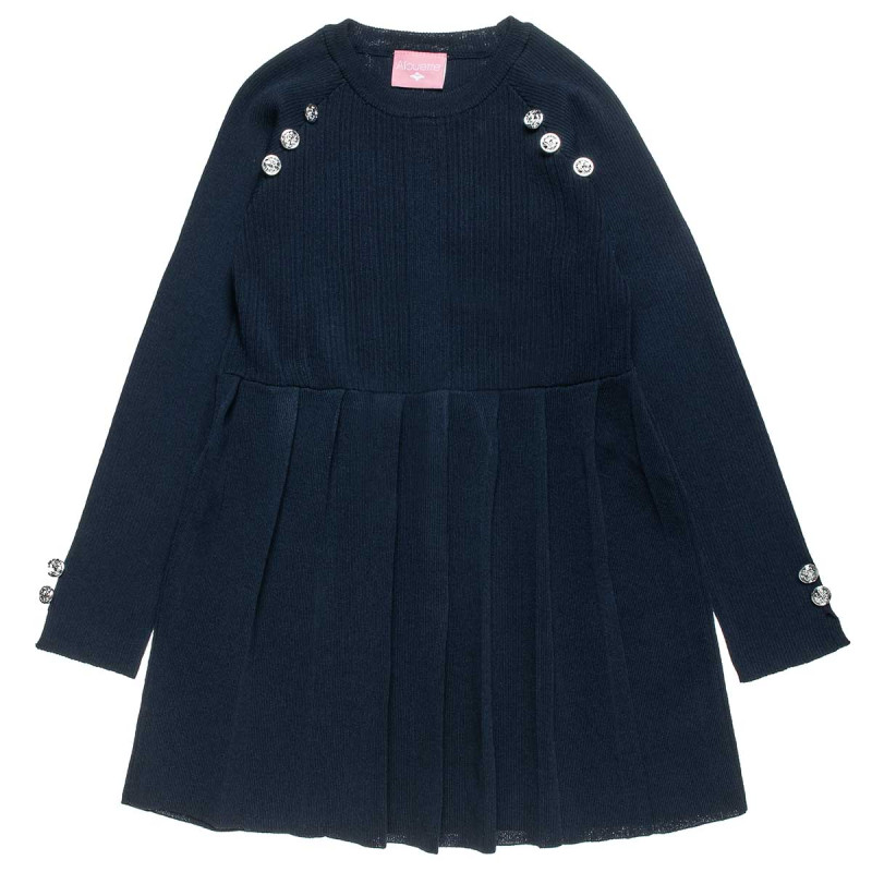 Knitted viscose dress (6-14 years)