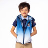 Double sided Paul Frank vest jacket with embroidery (12 months-5 years)
