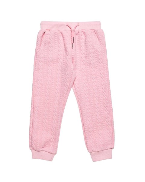 Joggers with embossed texture (12 months-5 years)