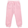 Joggers with embossed texture (12 months-5 years)