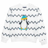 Top cotton fleece blend with embroidery (12 months-5 years)