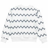 Top cotton fleece blend with embroidery (12 months-5 years)