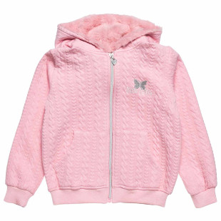 Zip hoodie cotton fleece blend (12 months-5 years)