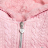 Zip hoodie cotton fleece blend (12 months-5 years)