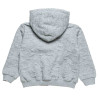 Zip hoodie with embossed texture (12 months-5 years)