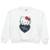 Σετ φούτερ Hello Kitty με κέντημα (18 μηνών-8 ετών)