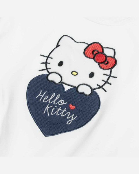 Set cotton fleece blend Hello Kitty with embroidery (18 months-8 years)