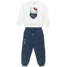 Set cotton fleece blend Hello Kitty with embroidery (18 months-8 years)