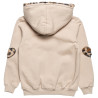 Zip hoodie cotton fleece blend Hello Kitty with embroidery (18 months-8 years)