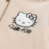 Ζακέτα φούτερ Hello Kitty με κέντημα (18 μηνών-8 ετών)