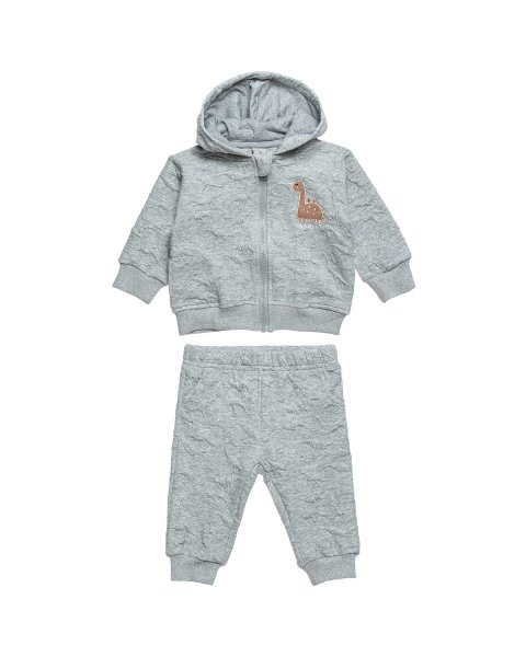 Set cotton fleece blend Tender Comforts with embroidery (3-18 months)