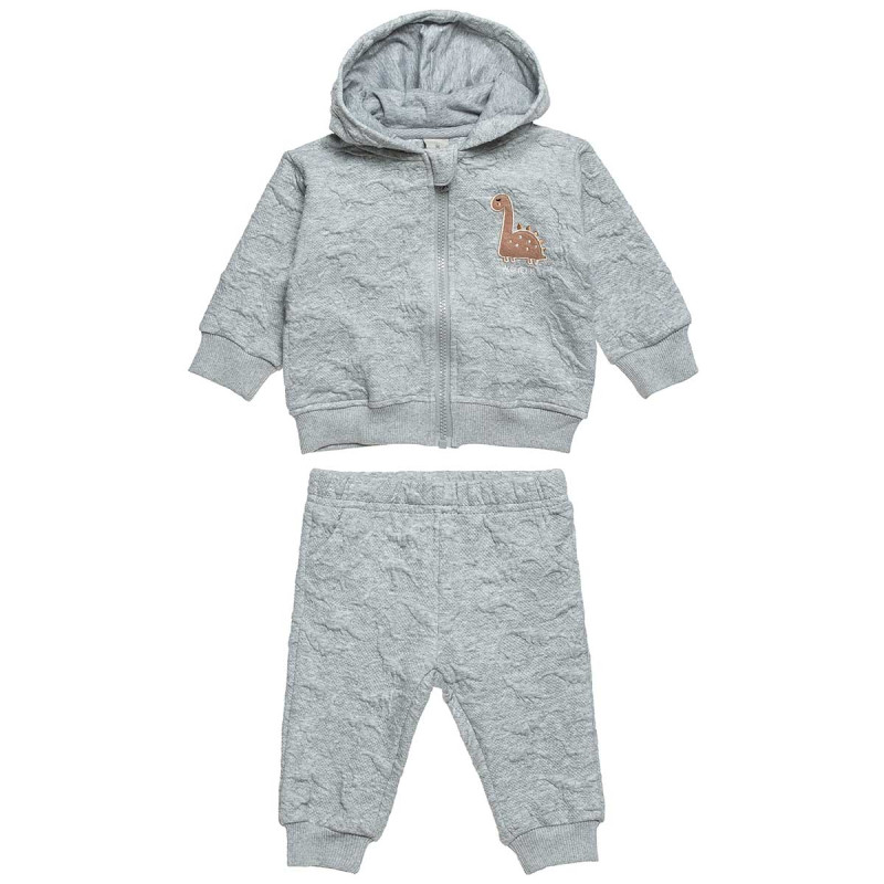 Set cotton fleece blend Tender Comforts with embroidery (3-18 months)