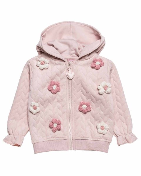 Set Tender Comforts with knitted flowers (3-18 months)