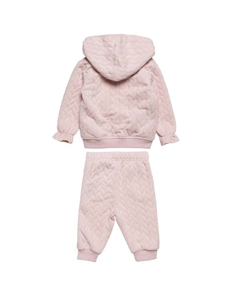 Set Tender Comforts with knitted flowers (3-18 months)
