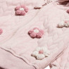 Set Tender Comforts with knitted flowers (3-18 months)