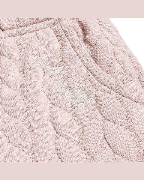 Set Tender Comforts with knitted flowers (3-18 months)