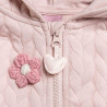 Babygrow Tender Comforts with knitted flowers (1-12 months)