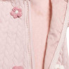 Babygrow Tender Comforts with knitted flowers (1-12 months)