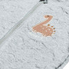 Babygrow cotton fleece blend Tender Comforts with embroidery (1-12 months)
