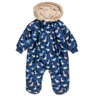 Pramsuit Tender Comforts with pattern (1-12 months)