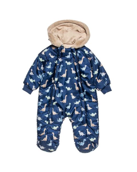 Pramsuit Tender Comforts with pattern (1-12 months)